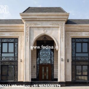 #royalhomedesign Front Glass Design For Home No-5656