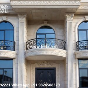 Classic Front Elevation 2 Story House Floor Plans No-5670