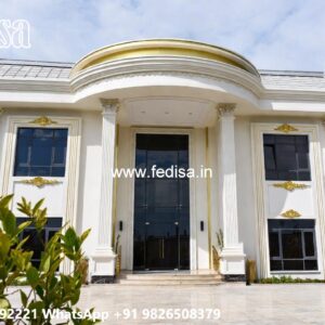 House With Columns Exterior 1 Storey House Design No-5672