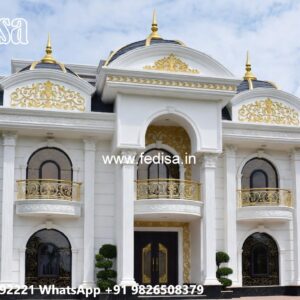 Classic Front Elevation Duplex House Design Plan No-5708