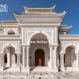 Front Yard Classic Home Front Balcony Design For Small House No-5723