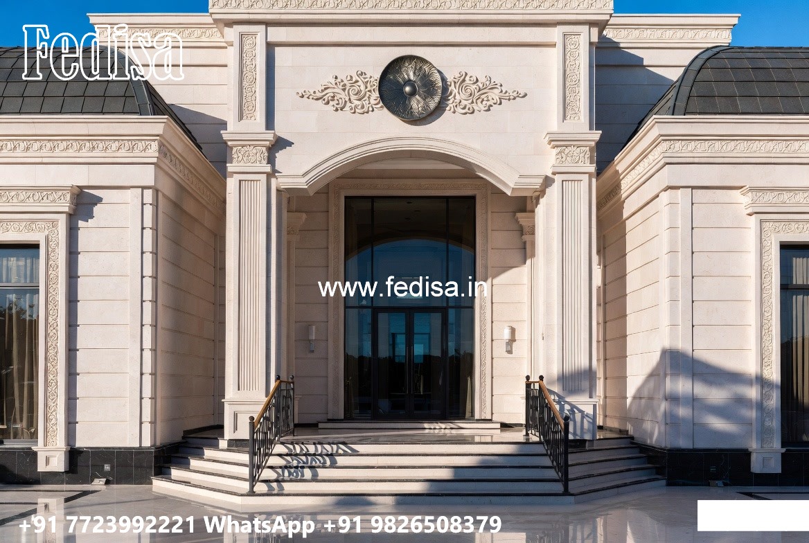 Classic Home Front Elevation Design Home Parapet Design No-5730