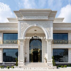 Classic Villa Exterior House Entrance Design Ideas No-5743