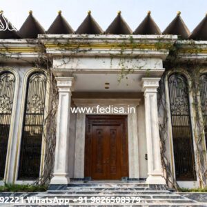 Neoclassical Villa Facade Designer Eco Tiny Homes No-5744