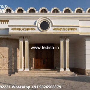 Heritage Style Villa Exterior Stairs Design For Small House No-5748