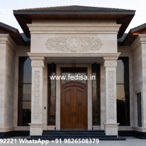 Traditional Interior Decor Villa Colonial House Design No-5753