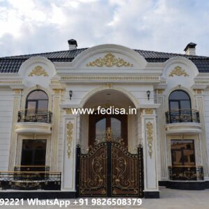 Classic Outdoor Patio Villa Best Small House Plans No-5764