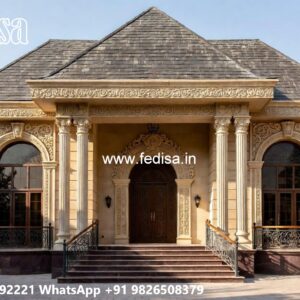 European Style Villa Open Plan House Designs No-5860