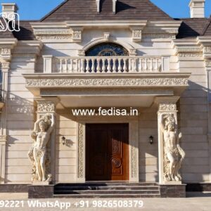 Heritage Style Villa Exterior Tin House Design No-5870