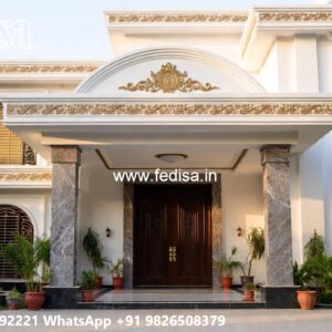 Fountain Garden Villa New Modern House Design No-5884