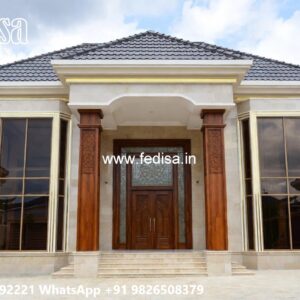 House With Columns Exterior 2000 Sq Ft House Design No-5916