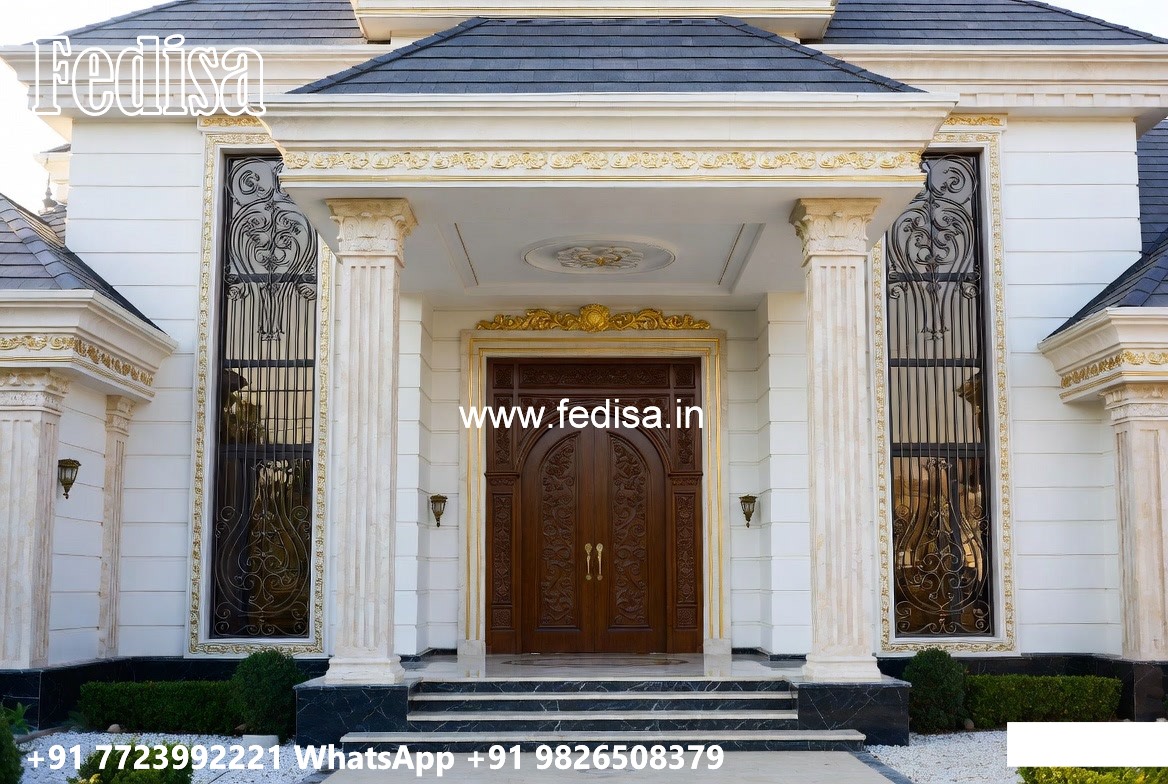 Backyard Classic Home Design Small Home Front Design No-5930
