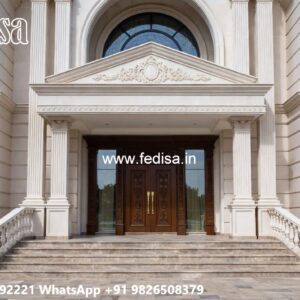 Traditional Home Design Simple Home Front Design No-5943