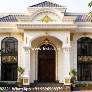 Luxury Classic Home One Story Modern House Plans No-5944