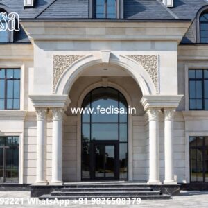 Classic Front Elevation 3bhk Duplex House Plan No-5952