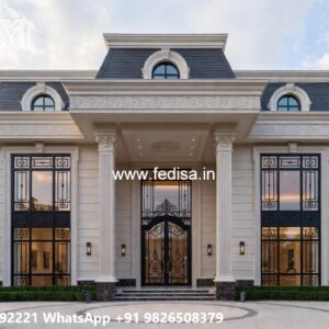 Classic Home Exterior Design Modern Courtyard House Plans No-5983