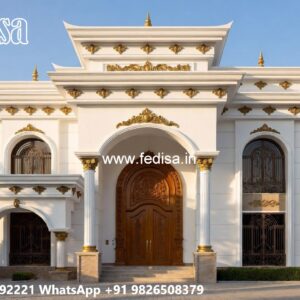 Grand Entrance Villa Design Arch Design For Living Room No-5989