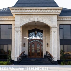 Symmetrical Villa Architecture Modern House Plans With Cost To Build No-5993