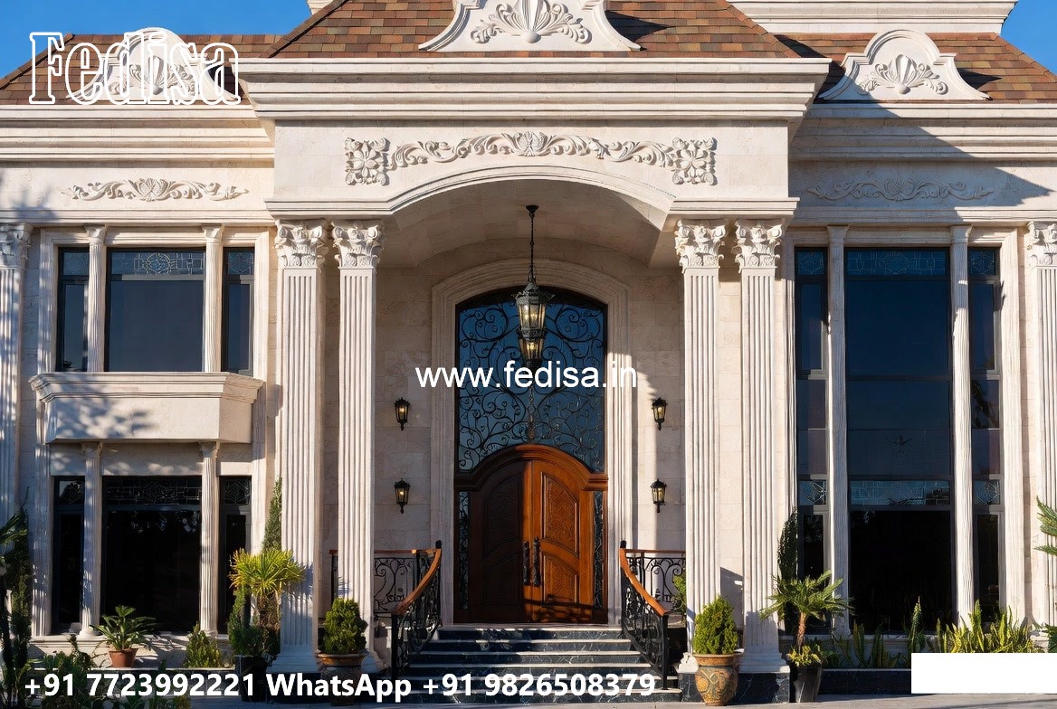 Small Classic Villa Design Inspiration 3 Bedroom Bungalow Floor Plan No-6011
