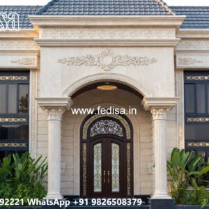 Traditional Home Facade Colonial Style House Plans No-6034