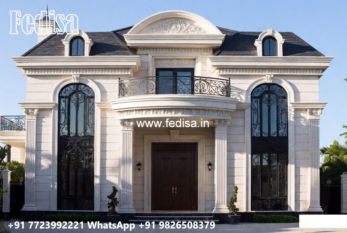 Neoclassical House Design East Facing House Design No-6035