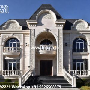 Classic Front Elevation Spanish House Plans No-6074