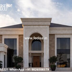 Stone Finish Villa Design 1200 Sq Ft House Plans 3d No-6116