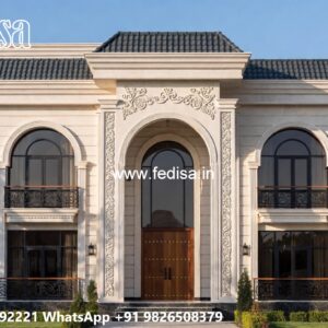 Traditional Interior Decor Villa Bi Level House Plans No-6119