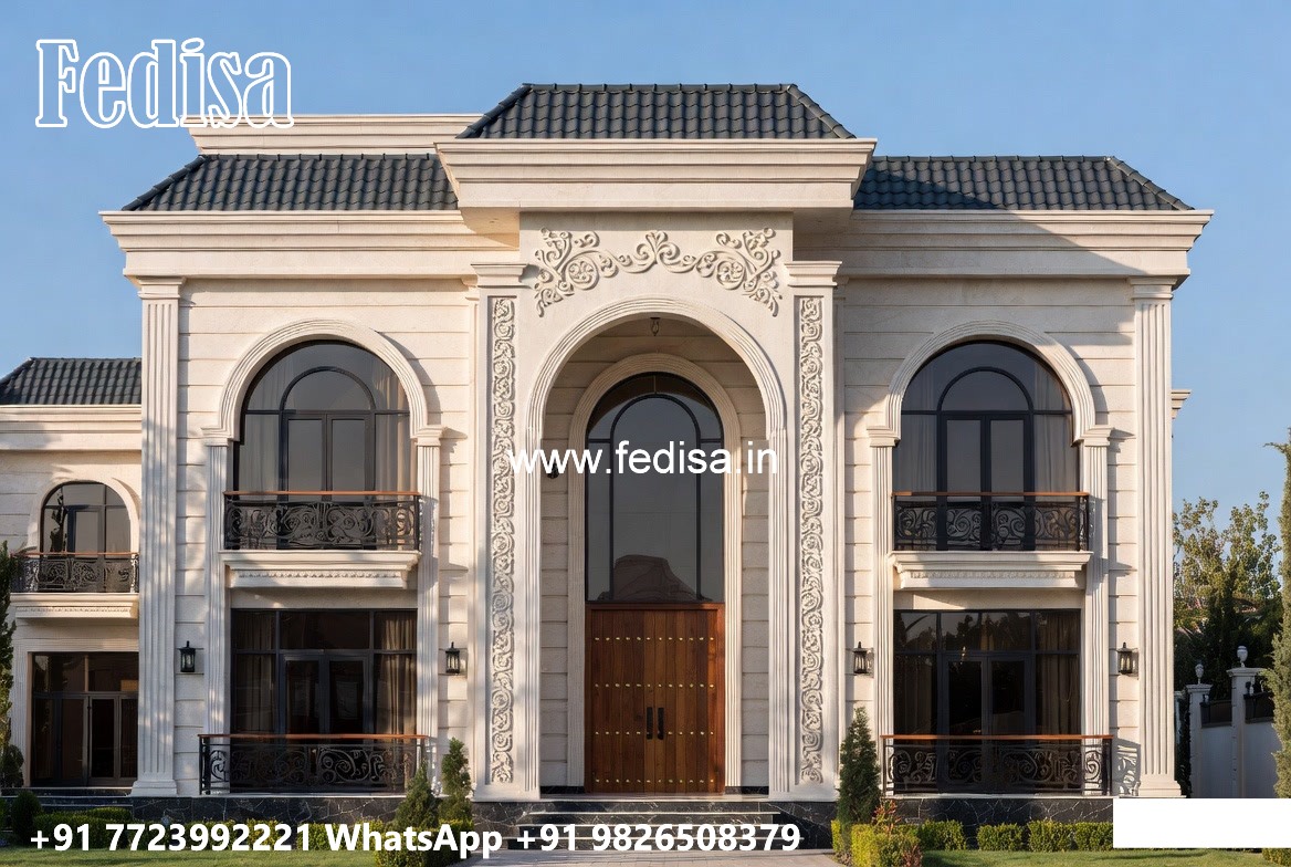 Traditional Interior Decor Villa Bi Level House Plans No-6119