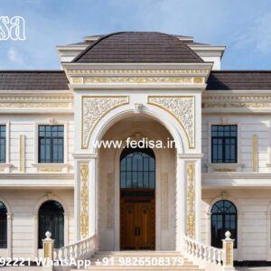 Classic Furniture Design 5 Bedroom Double Storey House Plans No-6121