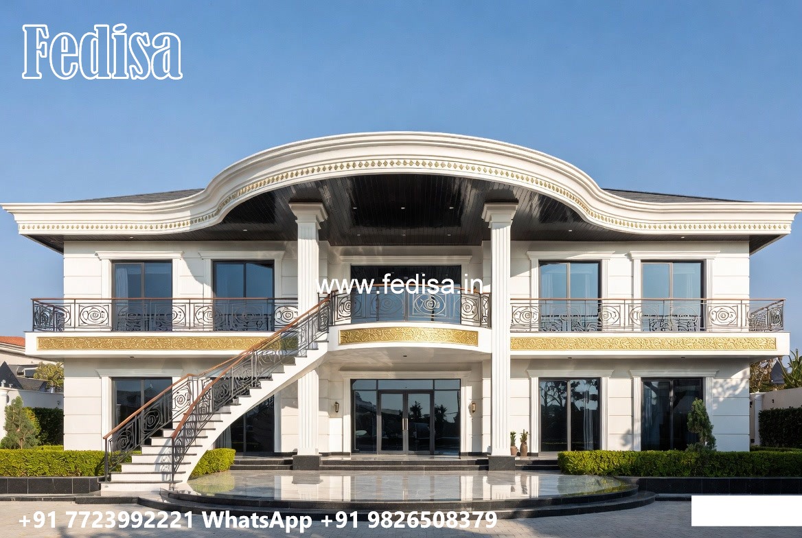 Luxury Classic Villa Exterior Design Ideas Western House Design No-6132