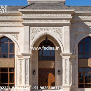 Neoclassical House Design L Shaped Modern House No-6157