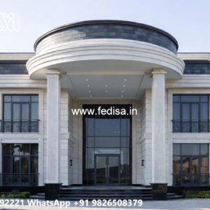 Classic House Front Elevation Design Single Story Flat Roof House Plans No-6180