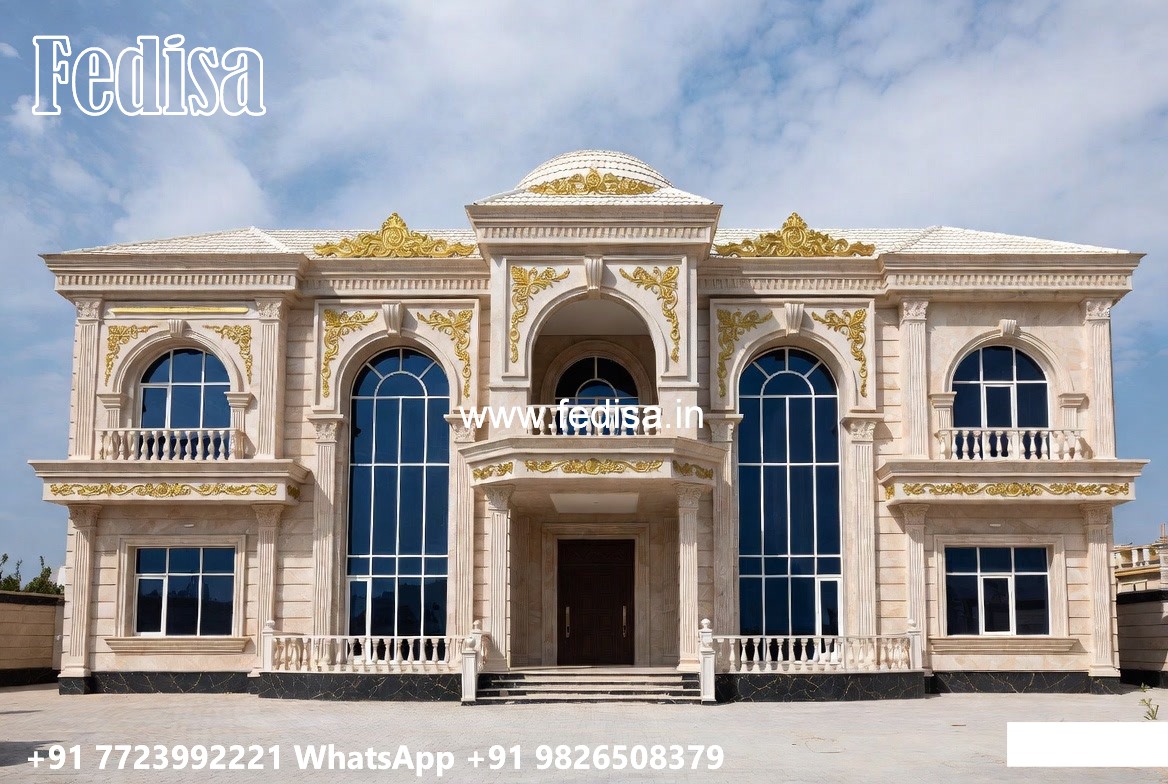 Luxury Classic Living Room 3 Bedroom With Attached Bathroom House Plan No-6203