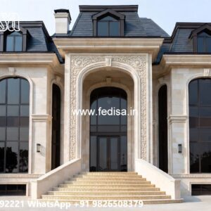 Classic Home Garden Design Modern House Entrance Designs Exterior No-6209