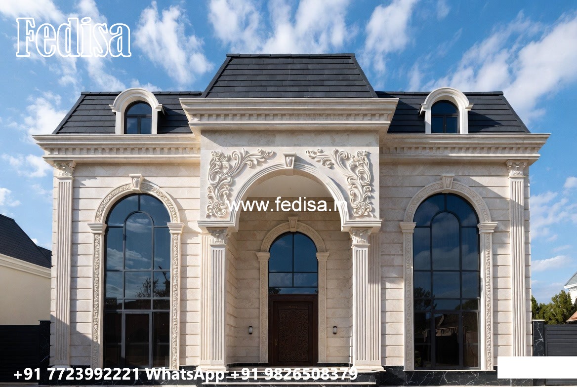 Classic Villa Design 2 Storey House Design With Terrace No-6223