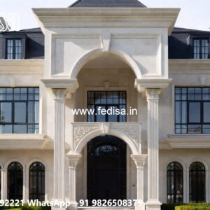 Neoclassical Villa Facade Best 4 Bedroom House Plans No-6232