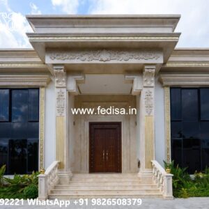 Grand Entrance Villa Design European Home Design No-6233