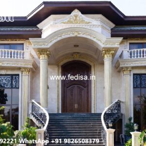 Small Classic Villa Design Inspiration 3 Bedroom Bungalow Plan No-6255