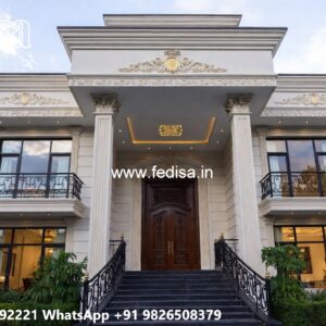 Classic Villa Front Elevation Design Front Wall Design For Small House No-6260