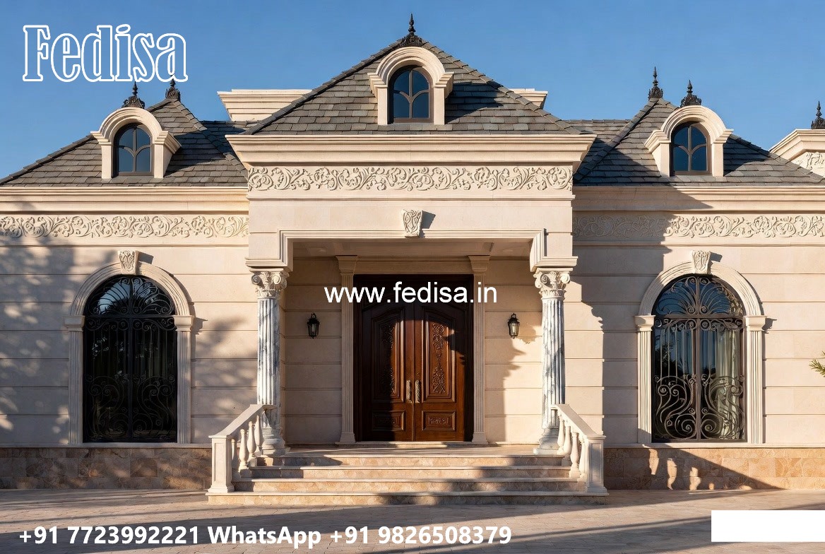 Classic House Exterior Modern Pillar Designs For Houses No-6277
