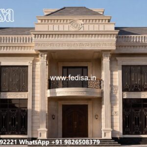 Marble Flooring Home Three Story House Plans No-6291