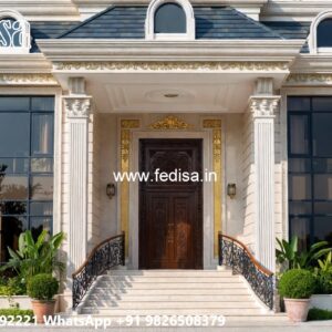 Classic House Design With Garden 5 Marla House Design 3d No-6306