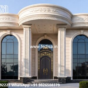 Traditional House Facade 800sqft Home Design No-6316