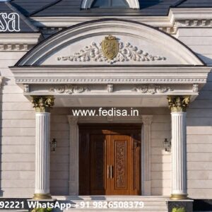 Classic Front Elevation Bungalow Ideas No-6318