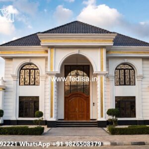 Traditional Interior Design Simple Glass House Design No-6324