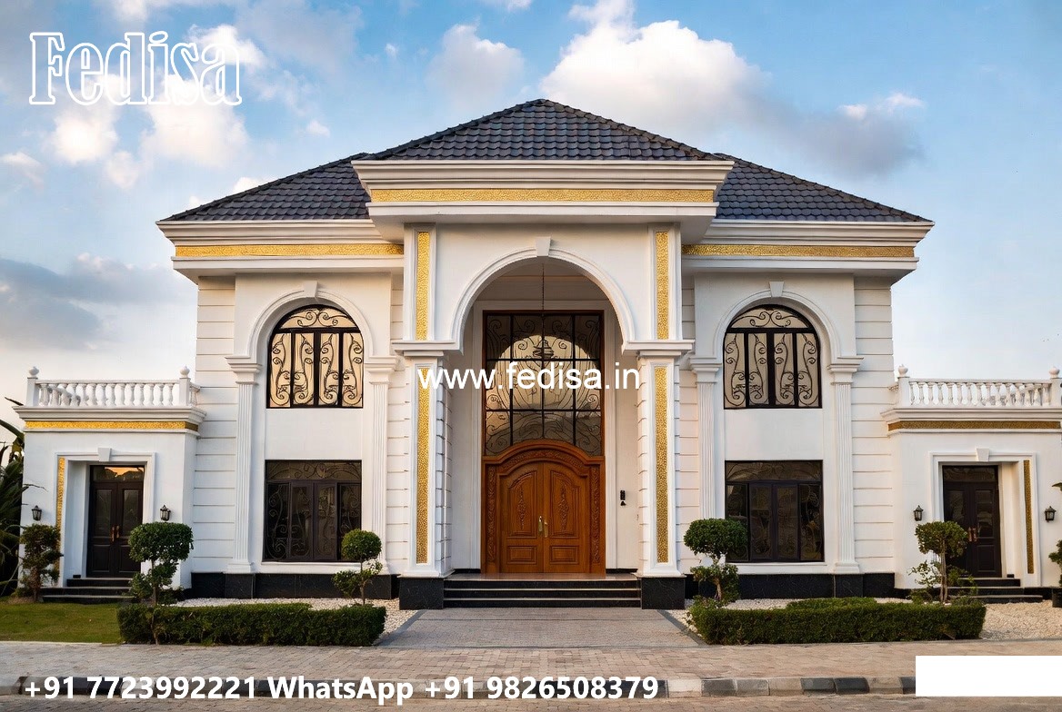 Traditional Interior Design Simple Glass House Design No-6324