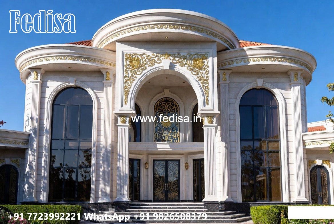 Traditional Landscaping Ideas Double House Design No-6332