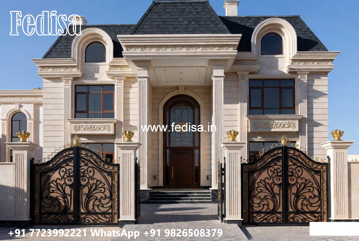 Modern Classic Home Design Ideas Front Design Of House In Small Budget Single Floor No-6337