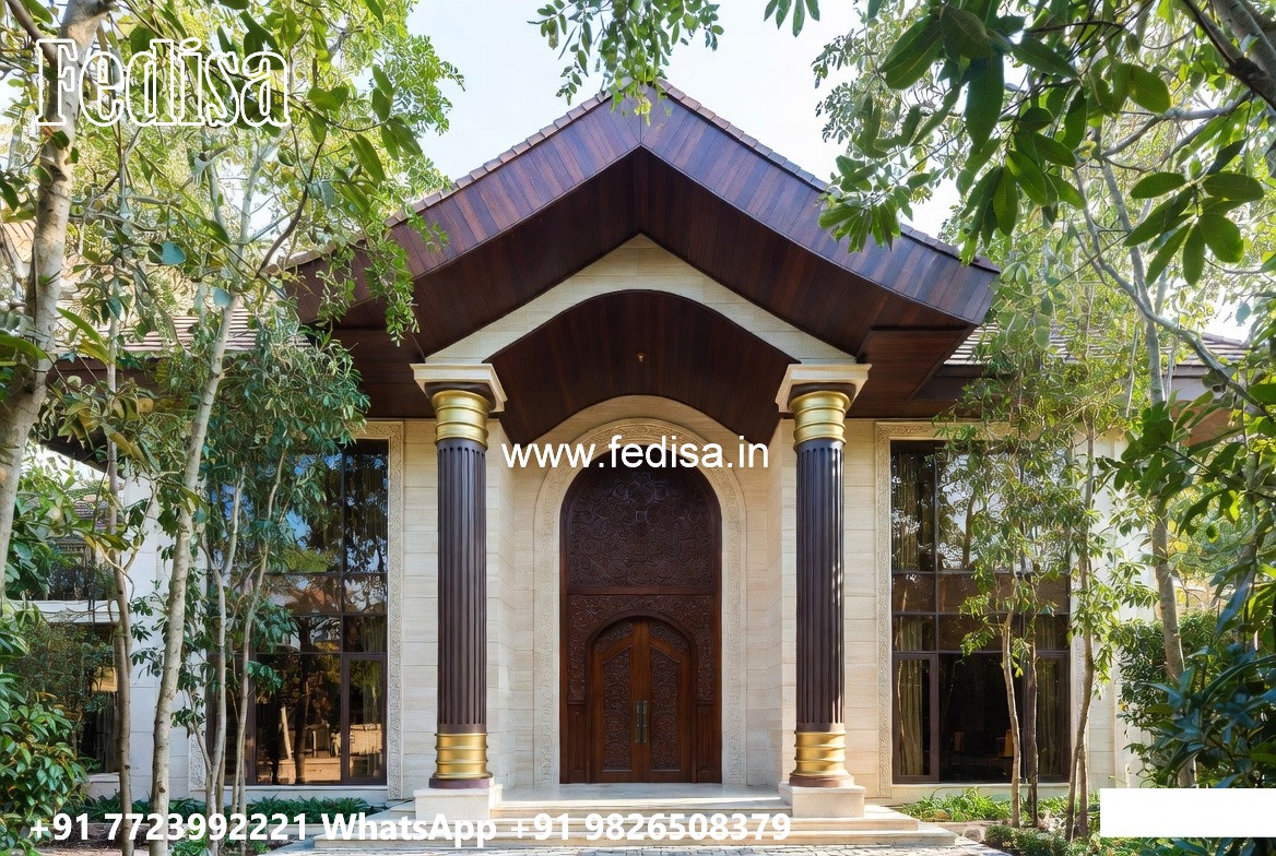 Elegant Classic Home Exterior Ideas Modern Duplex Plans No-6344